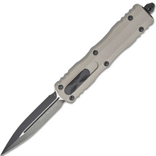 Microtech DIRAC DELTA D/E BLACK STANDARD NATURAL CLEAR 227-1NC - KNIFESTOCK