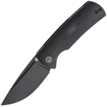 Petrified Fish PFP01 Beluga Black Stonewash K110 Black G10 PFP01DW - KNIFESTOCK