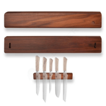 Dellinger Wooden magnetic strip (wallnut) 430x65x20mm - KNIFESTOCK