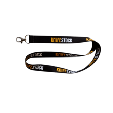 KNFS Šnúrka na krk, 20 mm s karabínkou - KNIFESTOCK