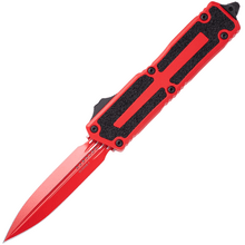 Microtech SCARAB II GEN III D/E STANDARD CERAKOTE RED BLACK HARDWARE 1280-1RD-C5Z4 - KNIFESTOCK