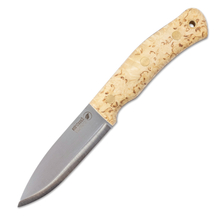 CASSTROM No.10 Swedish Forest Knife, Curly birch, Stainless, Kydex CASS-14108 - KNIFESTOCK