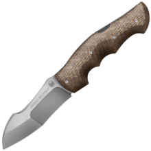 Viper Rhino-1 Stonewash, Brown Burlap Micarta V5903IM - KNIFESTOCK