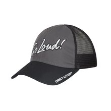 DIRECT ACTION GO LOUD!® WALL TAG FEED CAP - Charcoal / Black CP-GLWT-PES-CHB - KNIFESTOCK