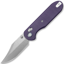 GEO Knife Ethereal Cutter SW M390 Blade Purple G10 - KNIFESTOCK