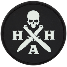 Hardcore Hardware HHA PVC Patch - 2018 HHA GITD Patch 2018 GITD Patch - KNIFESTOCK