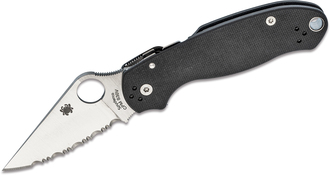 Spyderco Para 3G-10 Svart C223GS - KNIFESTOCK
