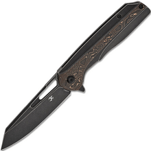 Kansept Shard Blackwash CPM S35VN Blackwash Titanium  + Copper Carbon Fiber K1006C1 - KNIFESTOCK