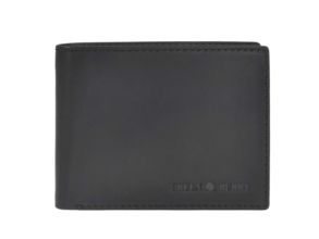 GreenBurry Leather wallet RFID &quot;Pure Black&quot; 1121-20 - KNIFESTOCK