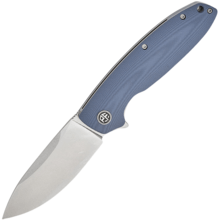 Petrified Fish PFB01 Terra Stonewashed D2 Blue G10 PFB01BW - KNIFESTOCK