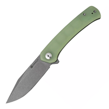 Sencut Snap Natural G10 HandleGray S/S LinerGray Stonewashed 9Cr18MoV Blade SA05C-V1 - KNIFESTOCK