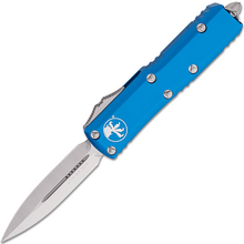 Microtech Utx-85 D/E Satin Standard Blue 232-4BL - KNIFESTOCK