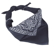 Mil-Tec FAZZOLETTO WESTERN (BANDANA) blu 12620003 - KNIFESTOCK
