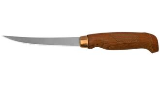 Marttiini Superflex Filleting knife 10 stainless steel/heat treated birch/leather 610016 - KNIFESTOCK