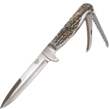 Mikov 128579 370-XP-3 Jelen Griff aus Hirschhorn - KNIFESTOCK