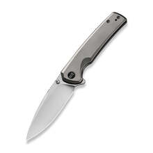 WE Subjugator Gray Titanium Handle Satin Finished CPM 20CV Blade WE21014C-1 - KNIFESTOCK