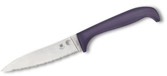 Spyderco Counter Puppy Purple K20SPR  8.8 cm - KNIFESTOCK