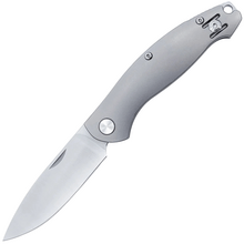 Giant Mouse ACE Farley V1 (SlipJoint) Titanium / Satin ELMAX GM-FARLEY-TITANIUM - KNIFESTOCK
