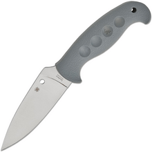 Spyderco SP TEMPERANCE GRAY FRN CPM CRUWEAR PLAINEDGE - KNIFESTOCK