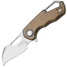 MKM ISONZO M390 Bronze anodized titanium BÖHLER M390 MK FX03M-1TBR - KNIFESTOCK