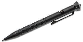CIVIVI Coronet Titanium Bolt-Action Pen, Black, Fidget Spinner Top CP-02B - KNIFESTOCK