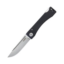 KUBEY Akino Lockback Pocket Folding Knife Black G10 Handle KU2102A - KNIFESTOCK