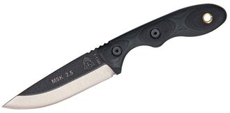 TOPS KNIVES Mini Scandi Knife Green/Black G-10 MSK-GB - KNIFESTOCK