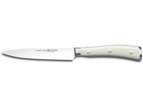 WUSTHOF mes CLASSIC IKON uitbeenmes 12 cm / wit - KNIFESTOCK