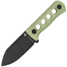 QSP Knife Canary Neck Knife  Sandvik 14C28N, black stonewash QS141-K2 - KNIFESTOCK