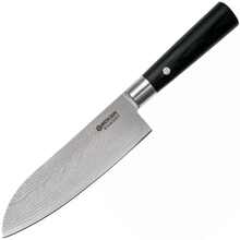 BÖKER DAMAST FEKETE SANTOKU 130417DAM - KNIFESTOCK