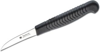Spyderco K09PBK Mini Paring Knife Lightweight Schwarz  - KNIFESTOCK