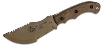 Tops Knives Tom Brown Tracker Tan TPTBT01TAN - KNIFESTOCK