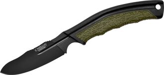 Camillus CMLS-19286 BT-8.5 Fixed Blade, Green / Black Zytel Handle - KNIFESTOCK