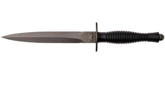Fox Knives  FAIRBAIRN SYKES FIGHTING KNIFE PVD BLADE ALLUMINIUM HANDLE DOUBLE EDGE FX-592 AF - KNIFESTOCK