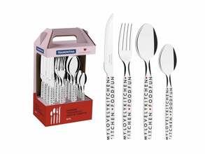 Tramontina My lovely kitchen 16-Piece Cutlery Set (4x knife,4x fork,4x spoon,4x teaspoon) - KNIFESTOCK