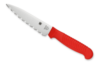 SPYDERCO Small Utility Knife Spyderedge K05SRD Red 11.4 cm   - KNIFESTOCK