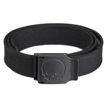 Mil-Tec GURTEL SKULL 40mm. zwart 13171502 - KNIFESTOCK