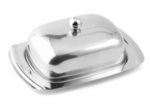 WEIS 14284 Stainless Steel Butter Dish - KNIFESTOCK