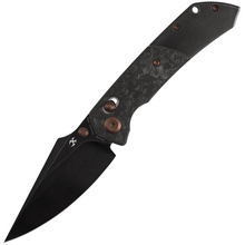 Kansept Fenrir KNFS Exclusive, M390 Blackwash, Shred Carbon K1034VC1 - KNIFESTOCK