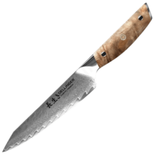 Dellinger Petty Knife 130 mm Dellinger Longevity Damascus Edition - KNIFESTOCK