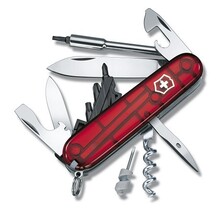 Victorinox CYBER TOOL 29, red translucent 1.7605.T - KNIFESTOCK