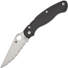 Spyderco Military 2 Black G-10 Reveal 13 C36GS2 - KNIFESTOCK