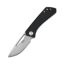 KUBEY Thalia Front Flipper EDC Pocket Folding Knife Black G10 Handle KU331A - KNIFESTOCK