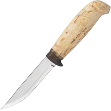 Marttiini 181210 Lappland Griff aus poliertem Birkenholz - KNIFESTOCK