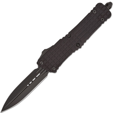 Microtech COMBAT TROODON DELTA FRAG SHADOW FLUTED DLC HAREWARE NICKEL BORON - KNIFESTOCK