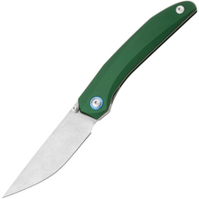 MKM DETONARIO – Lama M390 SW - Manico e clip in alluminio anodizzato verde, liner lock in acciaio in - KNIFESTOCK