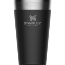 STANLEY The Stacking Beer Pint .47L / 16oz Matte Black - KNIFESTOCK