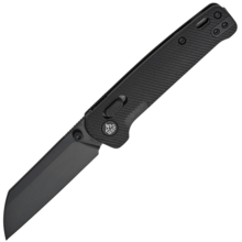 QPS Penguin Glyde 14C28N, fekete, Markolat: Fekete FRN QS130GL-A2 - KNIFESTOCK