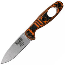 ESEE,Xancudo S35V, orange/black G-10 3D handle w/ hole, black sheath  XAN1-006 - KNIFESTOCK
