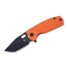 FOX KNIVES CORE TANTO FOLDING KNIFE STAINLESS STEEL N690co TOP SHIELD BLACK STONEWASHED BLD,FRN ORAN - KNIFESTOCK